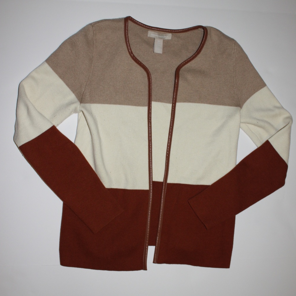 banana republic 3 tone sweater XS